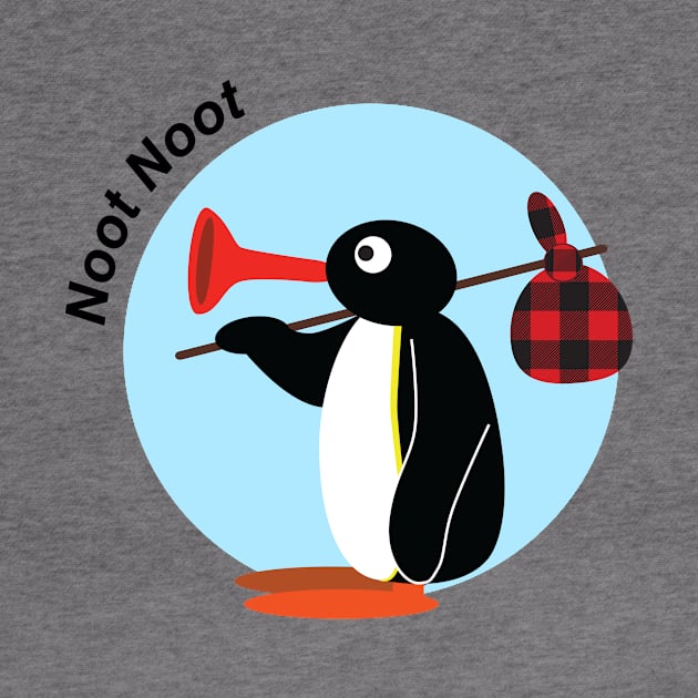 Pingu - Noot Noot by stickerfule